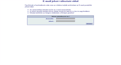 Desktop Screenshot of jelszo.parisat.hu